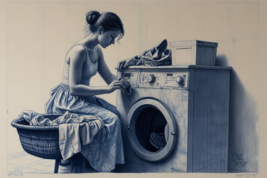make or do the laundry